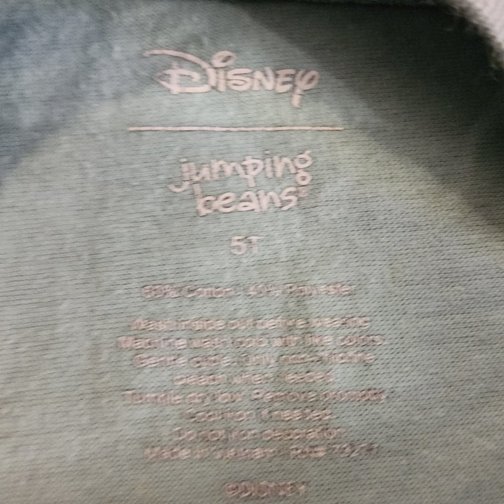 Disney Jumping Beans Blue/Gray Long Sleeve Mickey Mouse Jersey Size 5T - Picture 6 of 10
